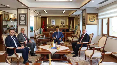 Milli Eğitim Bakanlığı Yetkilileri, Rize Valisi Baydaş’ı Ziyaret Etti
