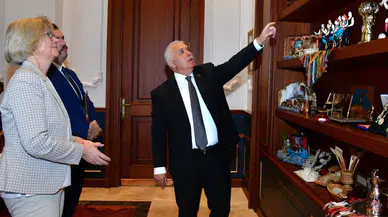 Trabzon Valisi Aziz Yıldırım, Almanya Büyükelçisi Sibylle Katharina Sorg’u Kabul Etti