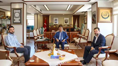 Kadıköy Hasanpaşa Cami İmam Hatibi Levent Uçkan’dan Vali Baydaş’a Ziyaret