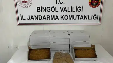 Bingöl'de otobüste 20.6 kilo kıyılmış tütün ele geçirildi, 1 şüpheli gözaltında