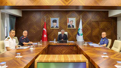 Rize'de Güvenlik Toplantısında Yeni Stratejiler ve Projeler masaya yatırıldı