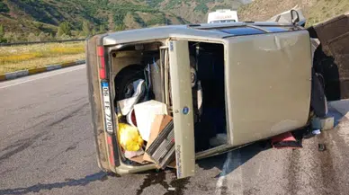 Yedisu kavşağındaki trafik kazasında 5 kişi yaralandı, hayati tehlike yok