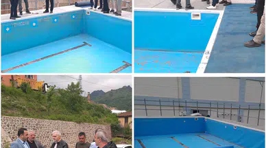 Murgul'da Portatif Yüzme Havuzu Projesi, gençlerin spor ve sosyal etkinlik alanı olacak