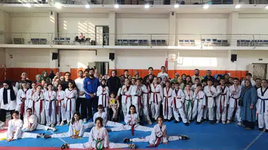 Rize'de Tekvando Seçmeleri: 195 Sporcu Heyecan Verici Anlar Yaşattı