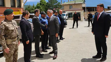 Vali Dr. Turan Ergün'den Polis Merkezi Amirliği’ne Bayram Ziyareti