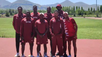Katar Atletizm Milli Takımı Erzurum'da yüksek irtifa kampıyla performansını artırıyor