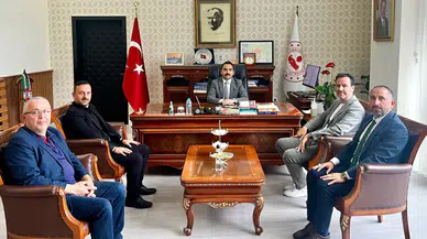 Murgul Kaymakamı gençlik ve spor alanında iş birliği için ziyareti kabul etti