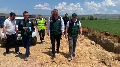Bayburt Kırklartepe Barajı Sulama Projesi’ndeki Çalışmalar Tüm Hızıyla Sürüyor