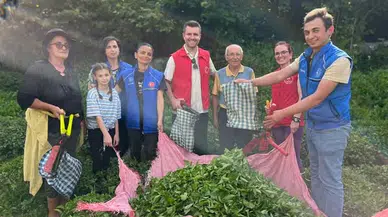 Arhavi Gençlik Merkezi’nden Gençlere “Gönüllü Hasat” Etkinliği