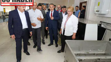 Artvin Valisi Dr. Turan Ergün’den Murgul’da Bal Dolum Tesisine Ziyaret