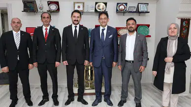 ETB’ye Ziyaret: Erzurum SMMM Odası Yeni Yönetimi’nden Nezaket Ziyareti