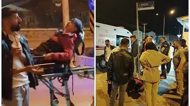 Palandöken'de Sokak Ortasında Genç Gencecik Adamı Darp Eden Saldırganlar Kaçtı