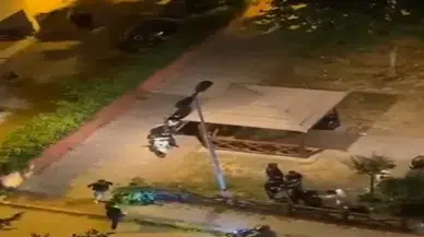 Ataşehir'de husumetli gruplar arasında sokak kavgası polisin müdahalesiyle sona erdi