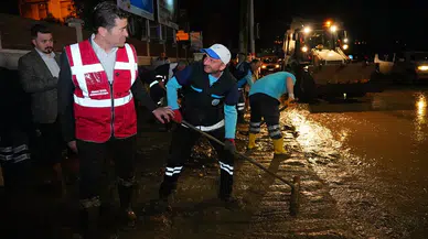 Trabzon'da Sel Sonrası Ortahisar Belediyesi Hızla Çalışmalara Devam Ediyor