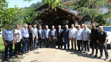 Rize İl Genel Meclisi Başkanı Ali İmran Büyük, Köy Ziyaretlerine Devam Ediyor