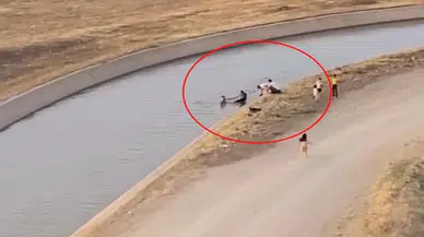 Batman'da sulama kanalında boğulma tehlikesi geçiren çocuklar kurtarıldı