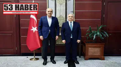 TBMM Başkanı Kurtulmuş, Kazakistan'daki Büyükelçiliği'ni ziyaret etti