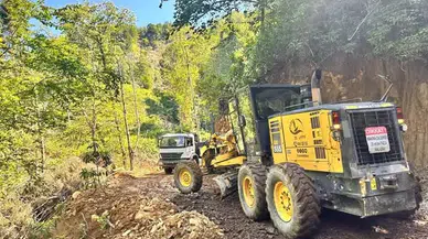 Rize İl Özel İdaresi, Dört İlçedeki Köy Yollarında Bakım ve Onarım Çalışmalarını Tamamladı