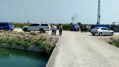 Tarsus'ta sulama kanalında bulunan cesedin kimliği belirlendi, soruşturma başladı