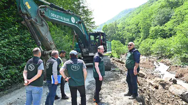 DSİ, Trabzon'da Bayramda da Su Yönetim Çalışmalarına Devam Ediyor
