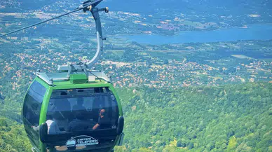 Kartepe Teleferik, bayramda ilgi odağı oldu