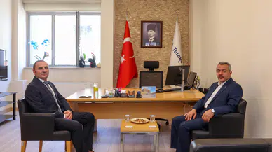 Rize Valisi Baydaş,Türk Telekom'u ziyaret ederek yeni müdüre başarılar diledi