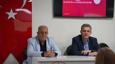 Trabzon İl Sağlık Müdürlüğü’nden Personele ve Stajyerlere İş Sağlığı ve Güvenliği Eğitimi