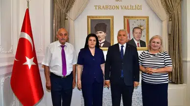Trabzon Valisi Aziz Yıldırım’dan Azerbaycanlı Şehit Ailelerine Anlamlı Kabul