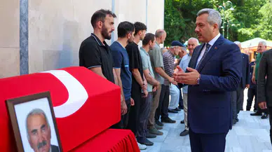 İkizdere'de Kıbrıs Gazisi için cenaze merasimi; Vali, Kaymakam ve vatandaşlar katıldı