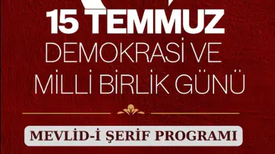 Akçaabat’ta 15 Temmuz ve Tüm Şehitler İçin Mevlid Programı Düzenlenecek