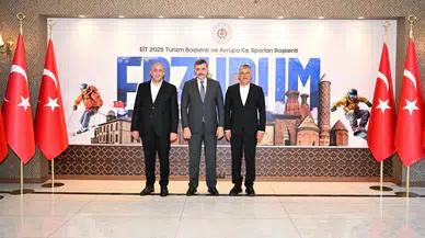 Erzurum Valisi Mustafa Çiftçi, Konyaspor Yönetimini Yüksek İrtifa Kamp Merkezi’nde Ağırladı