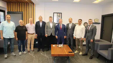 Trabzon Sağlık Müdürü Dr. Topsakal'a Ziyaretler Devam Ediyor, İşbirliği Vurgulandı