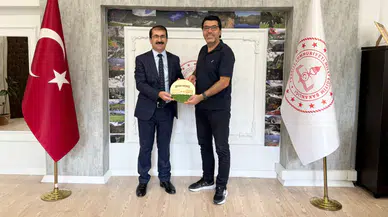 Artvin İl Milli Eğitim Müdürlüğü’ne Eski Şube Müdüründen Ziyaret