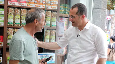 Başkan Ekim, Esnaf ve Vatandaşlarla Gönül Köprüsü Kuruyor