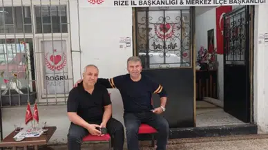 Doğru Parti Diyarbakır Karapınar İlçe Başkanı Enver Dinç’ten Rize İl Başkanlığı’na Ziyaret