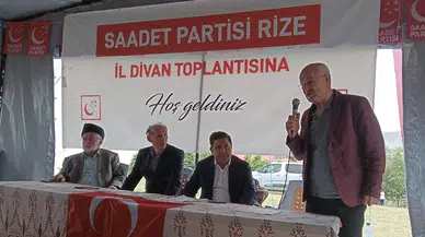 Saadet Partisi Rize İl Divanı Sultan Murat Yaylası’nda Toplandı: Birlik ve Direniş Vurgusu