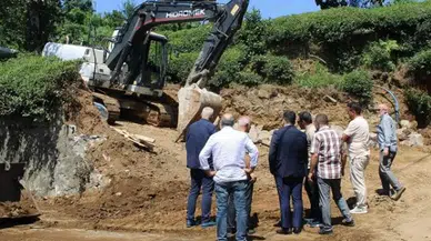 İyidere’nin Köylerinde Altyapı ve Yol Çalışmaları Devam Ediyor