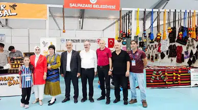 Trabzon Günleri'nde Şalpazarı stantı ilgi odağı oldu, yöresel ürünler beğenildi