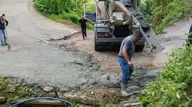 Çayeli Yalı Mahallesi’nde Altyapı Çalışmaları Tamamlandı