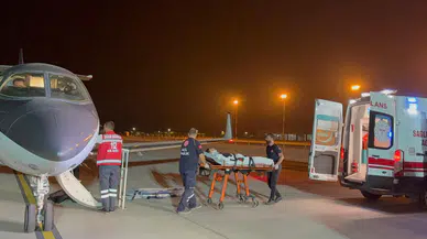 Muş'ta bisiklet kazasında ağır yaralanan 14 yaşındaki çocuk Ankara'ya sevk edildi