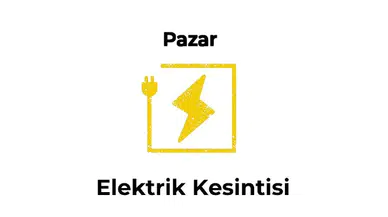 22 Ağustos 2025 Pazar / Rize Elektrik Arıza Bilgisi