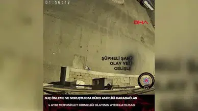 İzmir'de 4 motosiklet hırsızlığına karışan 2 şüpheli tutuklandı, güvenlik kameraları görüntüleri ortaya çıktı