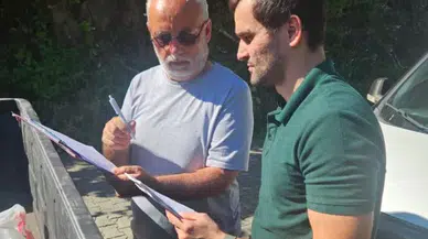 Şalpazarı’nda Fındık Üreticilerine Sahada Destek