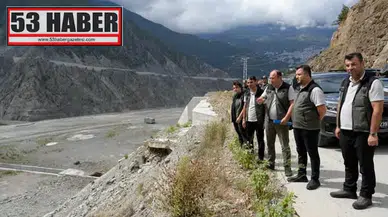 Artvin Orman Bölge Müdürlüğü, İzin ve İrtifak Şube Müdürlüğü Projelerini Yerinde İnceledi