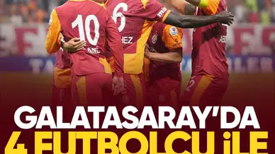Galatasaray’da Dört Futbolcu ile Sözleşme Feshi Gerçekleşti!