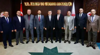 Rize Heyeti, Çay Sektörünün Geleceği İçin Bakan Yumaklı ile Görüştü