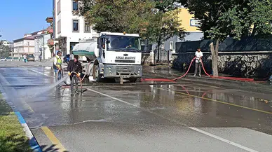 Aşkale’de Temizlik Çalışmaları Tüm Hızıyla Devam Ediyor