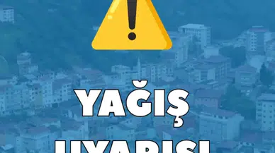 Şalpazarı'nda Şiddetli Yağış Tehlikesine Dikkat!