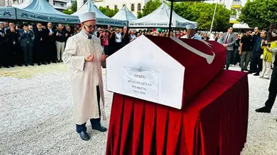 Konya'da kalp kriziyle şehit olan Piyade Uzman Çavuş Hüseyin Günay, Mersin'de defnedildi