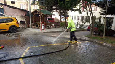 Arsin Belediyesi Temizlik Çalışmalarını Aralıksız Sürdürüyor